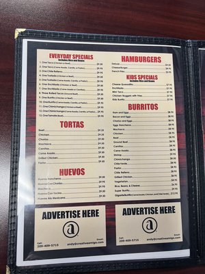 Menu photo 2 La Hacienda Salida, CA Menu photo 2 La Hacienda Salida, CA
