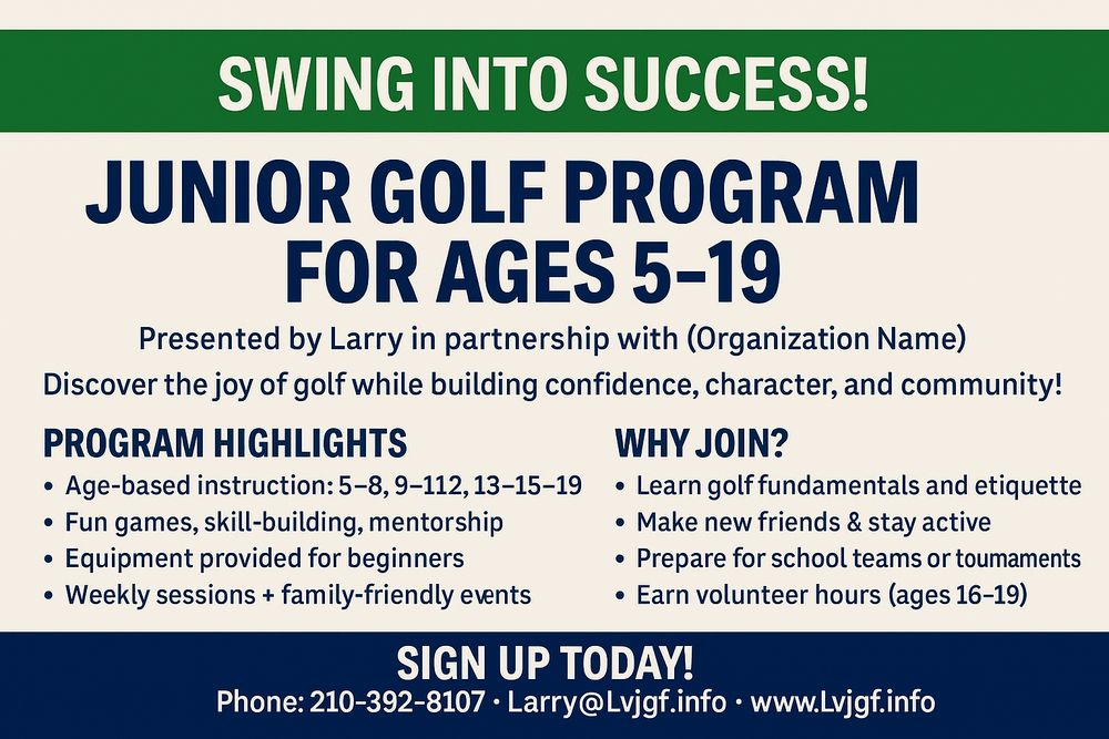 Las Vegas Junior Golf Foundation Logo