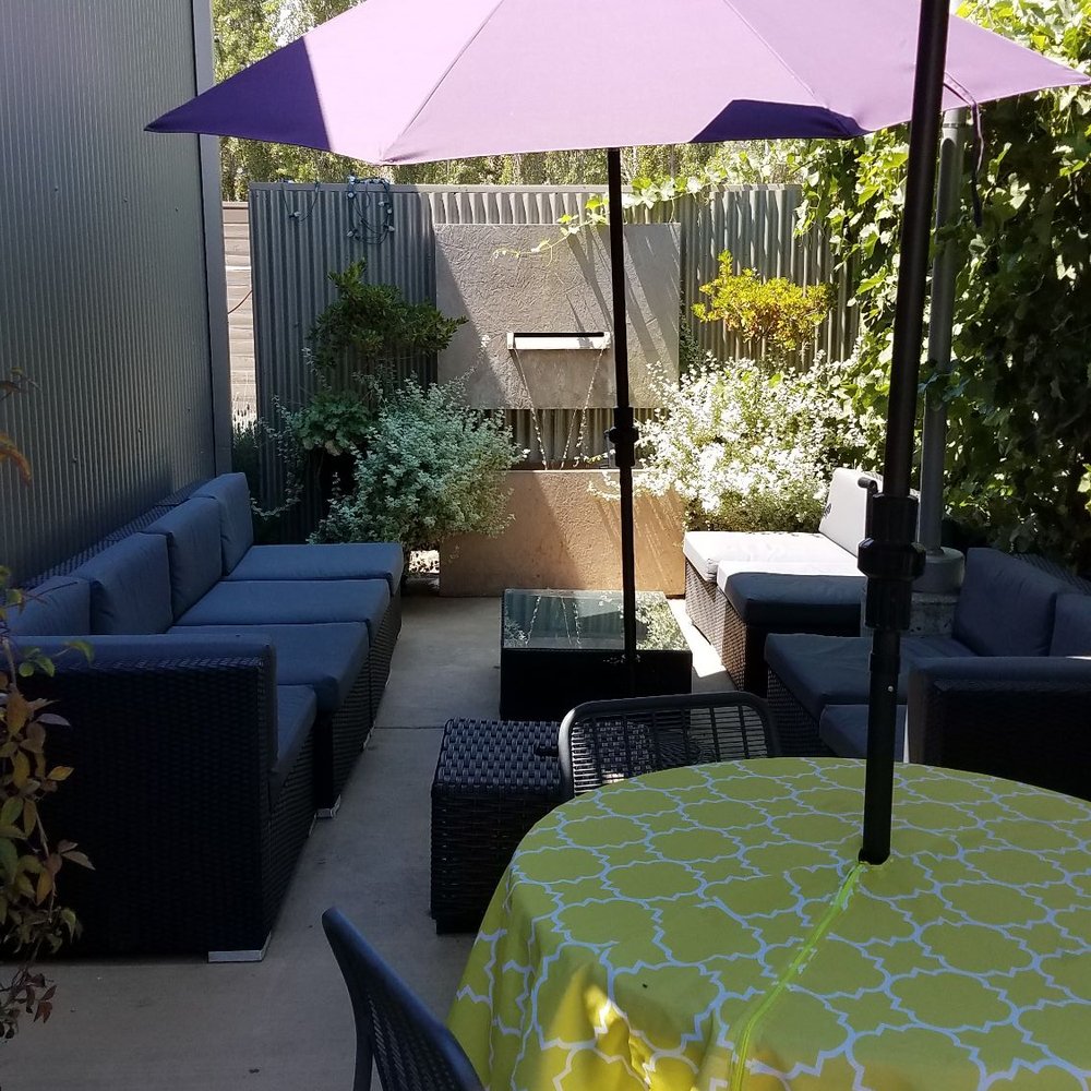 Meadowcroft Wines - Calming and comfy back patio. - Wineries Near Me - Sonoma, California Meadowcroft Wines - Calming and comfy back patio. - Wineries Near Me - Sonoma, California