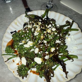 Barra Santos - Charred Sprouting Broccolini - Portuguese Near Me - Los Angeles, California Barra Santos - Charred Sprouting Broccolini - Portuguese Near Me - Los Angeles, California