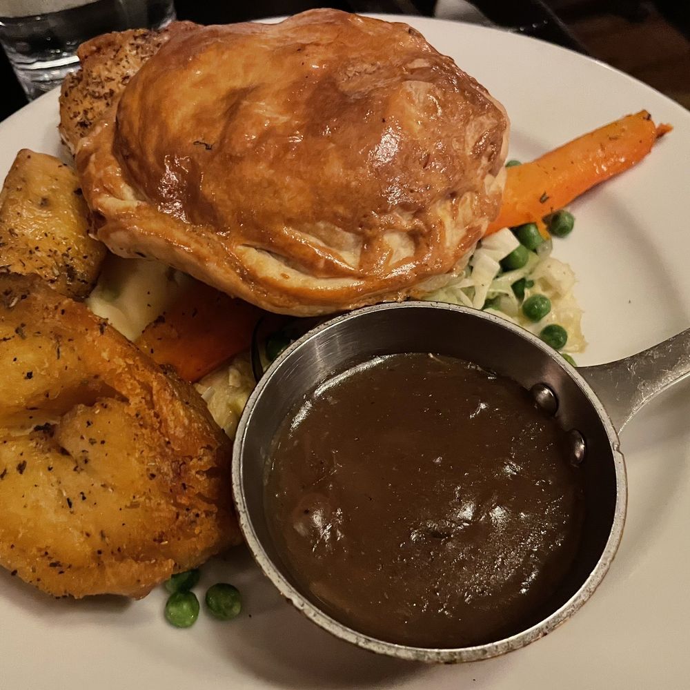 Ship Tavern - Vegetable Wellington with fixings - Pubs Near Me - London, XGL Ship Tavern - Vegetable Wellington with fixings - Pubs Near Me - London, XGL