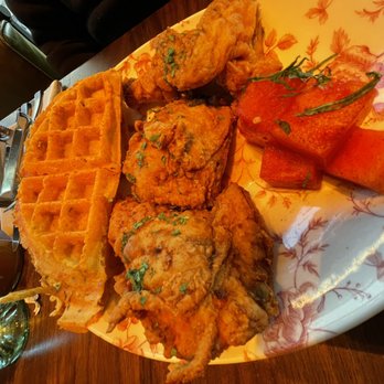Yardbird - Chicken 'N' Watermelon 'N' Waffles - Southern Near Me - Dallas, Texas Yardbird - Chicken 'N' Watermelon 'N' Waffles - Southern Near Me - Dallas, Texas