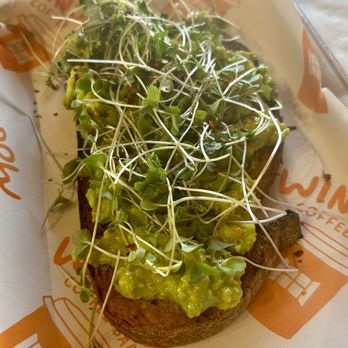 Window Coffee Bar - Avocado toast with micro greens - Coffee & Tea Near Me - Phoenix, Arizona Window Coffee Bar - Avocado toast with micro greens - Coffee & Tea Near Me - Phoenix, Arizona