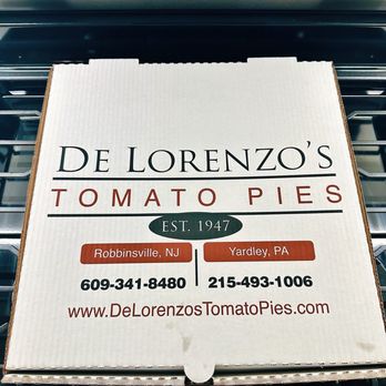De Lorenzo's Tomato Pies - Pizza - Pizza Near Me - Robbinsville, New Jersey De Lorenzo's Tomato Pies - Pizza - Pizza Near Me - Robbinsville, New Jersey