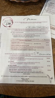 Menu photo 3 Toast & Jam Clallam Bay, WA Menu photo 3 Toast & Jam Clallam Bay, WA