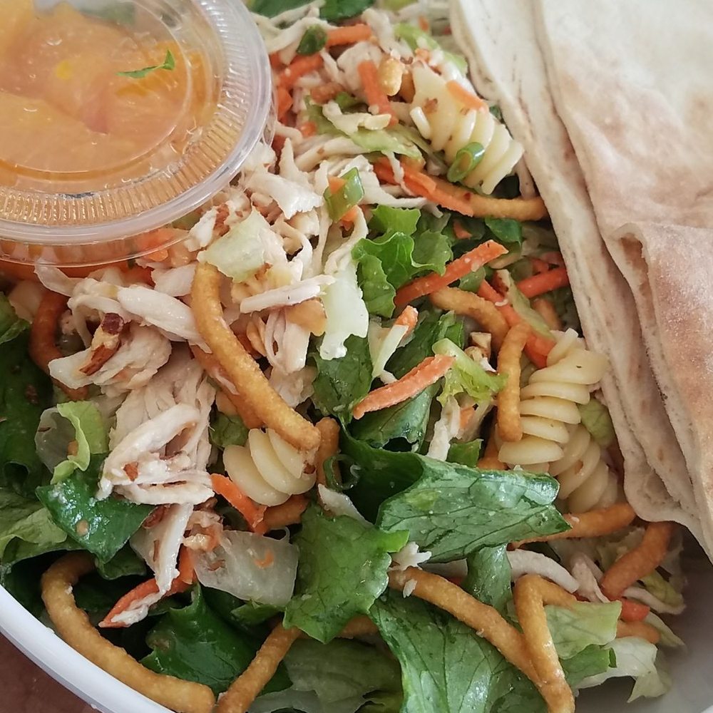 Calif Chicken Cafe - Chinese chicken salad - American Near Me - Northridge, California Calif Chicken Cafe - Chinese chicken salad - American Near Me - Northridge, California