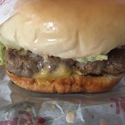 Wendy's - Single patty burger, love the soft bun.