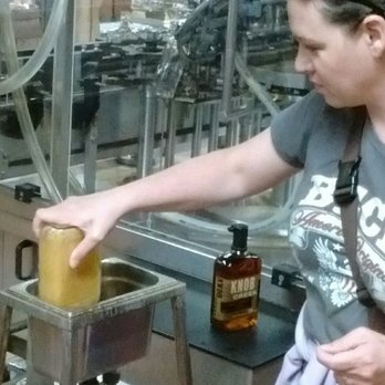 James B. Beam Distilling - Cleaning my own bottle - Distilleries Near Me - Clermont, Kentucky