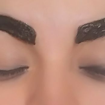 Ana Threading - This is how thick they were!! - Henna Artists Near Me - Chino, California