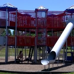 Tuhey Park - giant playground tower