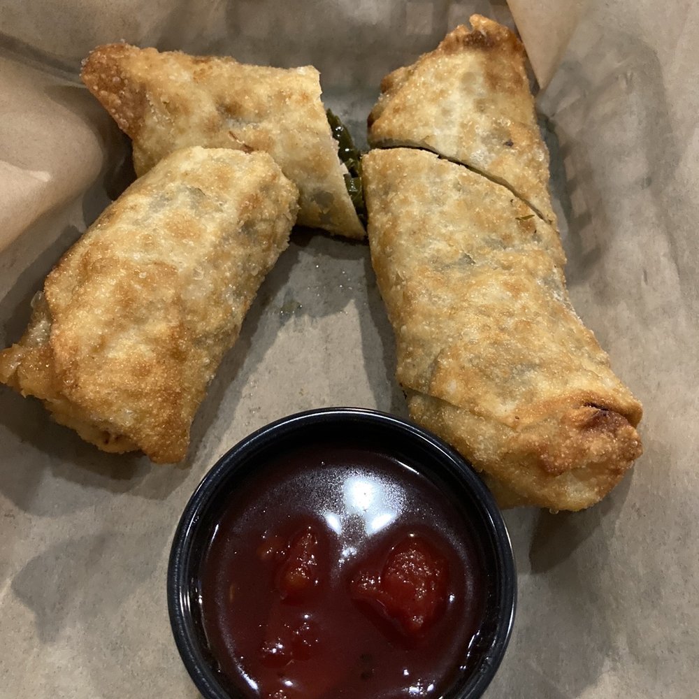 Jake's Place - Collard greens and pork redneck eggrolls! - Southern Near Me - Ashland, Virginia Jake's Place - Collard greens and pork redneck eggrolls! - Southern Near Me - Ashland, Virginia