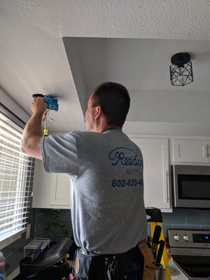 Residential Electrical Services - We Specializing in residential and commercial electrical services, we are dedicated to providing customer service that is second to none. Whether you need a small wiring fix or the installation of state-of-the-art "smart home" automation.