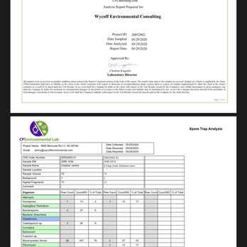 Bermuda Terrace - Certified mold report/ raw count - Apartments Near Me - Las Vegas, Nevada
