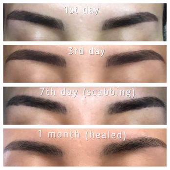 Touch by Chloe - My personal brows healing process. - Permanent Makeup Near Me - Buena Park, California Touch by Chloe - My personal brows healing process. - Permanent Makeup Near Me - Buena Park, California