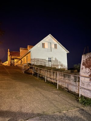 Photo of Alcatraz Island - San Francisco, CA, US. Correctional officers family's home. (Night Tour)