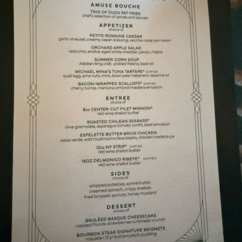 Bourbon Steak by Michael Mina - Steakhouses Near Me - Delray Beach, Florida