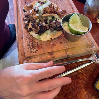 Amelias Mexican Kitchen - Chicken Habanero (mild) and carne asada tacos - Mexican Near Me - Tucson, Arizona