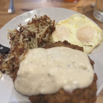 Nina's Brunch - Chicken fried steak eggs and hash brown - Breakfast & Brunch Near Me - Forney, Texas Nina's Brunch - Chicken fried steak eggs and hash brown - Breakfast & Brunch Near Me - Forney, Texas