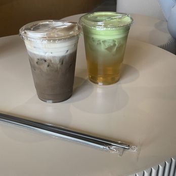 Matchabae - (Salty?) Hojicha and Jasmine Matcha - Cafes Near Me - Lynnwood, Washington