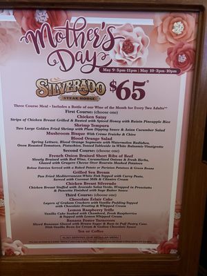 Menu photo 2 Silverado Steak House Las Vegas, NV