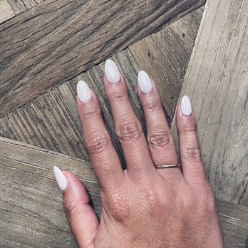 Enjoy Nails & Spa - Light pink SNS with tips. - Nail Salons Near Me - Austin, Texas Enjoy Nails & Spa - Light pink SNS with tips. - Nail Salons Near Me - Austin, Texas