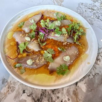 Garcon De Donburi - Hamachi Carpaccio - French Near Me - Olympia, Washington Garcon De Donburi - Hamachi Carpaccio - French Near Me - Olympia, Washington