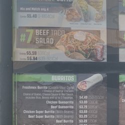 Taco Mayo - Menu