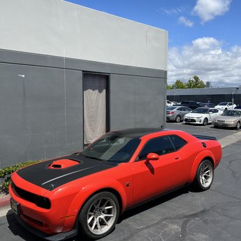 JV Auto Styling - Satin black hood, roof and trunk - Vehicle Wraps Near Me - Irvine, California JV Auto Styling - Satin black hood, roof and trunk - Vehicle Wraps Near Me - Irvine, California