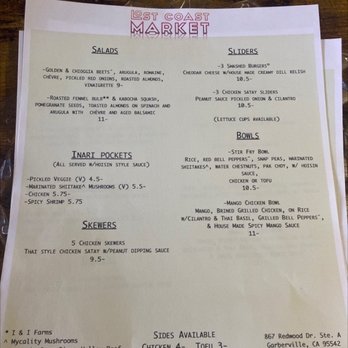 Lost Coast Market - Menu - Delis Near Me - Garberville, California Lost Coast Market - Menu - Delis Near Me - Garberville, California