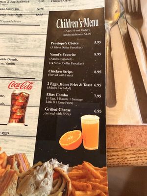 Menu photo 2 Astronomical Pancake House Williamsburg, VA Menu photo 2 Astronomical Pancake House Williamsburg, VA