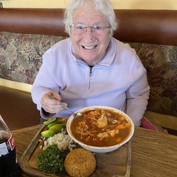 La Sinaloense - My neighbor enjoying a bowl of Calder de 7 mares. - Seafood Near Me - Chula Vista, California La Sinaloense - My neighbor enjoying a bowl of Calder de 7 mares. - Seafood Near Me - Chula Vista, California