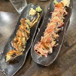 Crab and cream cheese roll Shaggy Dog Roll
