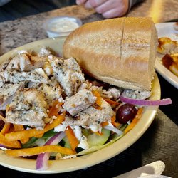 Gorham House of Pizza - Greek Salad with Chicken