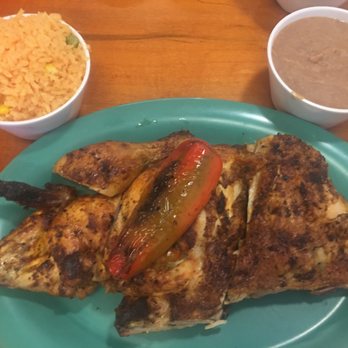 Mezquite Pollo Express - Half Chicken! Aka Food COMA!! So so good - Mexican Near Me - Chicago, Illinois