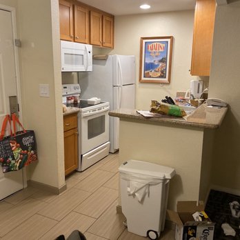 WorldMark Dolphin's Cove - Sorry for the mess but the tiny kitchen - Hotels Near Me - Anaheim, California WorldMark Dolphin's Cove - Sorry for the mess but the tiny kitchen - Hotels Near Me - Anaheim, California