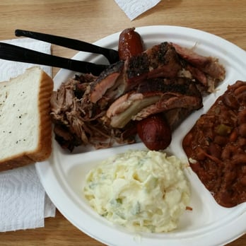 Big John's Texas BBQ - Sampler platter. 100% delicious! - Barbeque Near Me - Page, Arizona Big John's Texas BBQ - Sampler platter. 100% delicious! - Barbeque Near Me - Page, Arizona