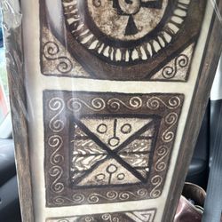 Main Street Gallery & the Framer - my floated Mayan symbols of protection!
