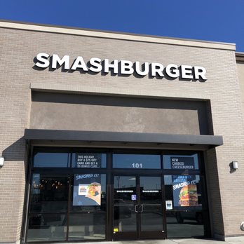 Smashburger - the front of a fast food restaurant - Burgers Near Me - Hollister, California