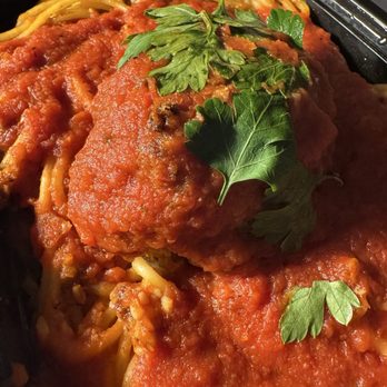 Maggiano's Little Italy - Spaghetti & Wagyu Beef Meatball - Italian Near Me - Boston, Massachusetts
