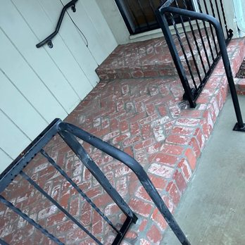 Toledo Construction - Brick in herringbone pattern on front patio - General Contractors Near Me - Oakley, California
