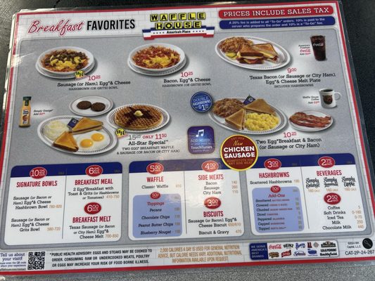 Menu photo 1 Waffle House Smyrna, GA Menu photo 1 Waffle House Smyrna, GA