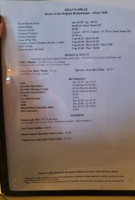Menu photo 5 Solly's Grille Glendale, WI Menu photo 5 Solly's Grille Glendale, WI