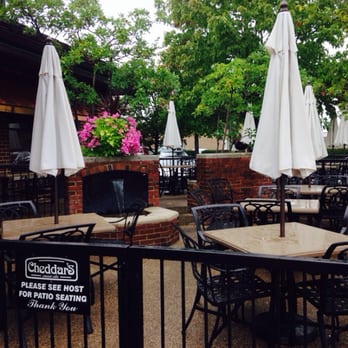 Cheddar's Scratch Kitchen - Nice patio... Weather permitting - American Near Me - Lexington, Kentucky Cheddar's Scratch Kitchen - Nice patio... Weather permitting - American Near Me - Lexington, Kentucky