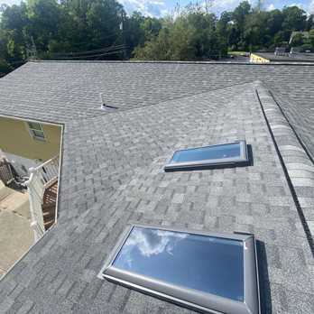 Xterior Solutions - IKO Cambridge Shingles in the color Charcoal Gray, & 2 new Velux Skylights - Roofing Near Me - Red Hook, New York Xterior Solutions - IKO Cambridge Shingles in the color Charcoal Gray, & 2 new Velux Skylights - Roofing Near Me - Red Hook, New York