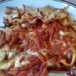 Huddle House - Crispy hash browns.