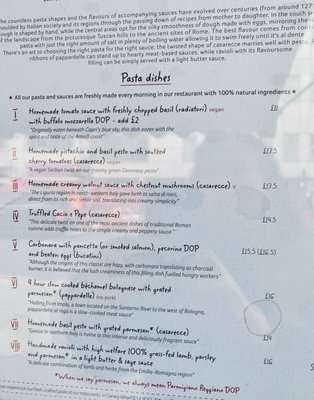 Menu photo 3 Emilia's Crafted Pasta- Baker St London, XGL Menu photo 3 Emilia's Crafted Pasta- Baker St London, XGL