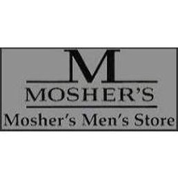 Exterior outside entrance of Mosher's Men's Store - Newton Center, Massachusetts Exterior outside entrance of Mosher's Men's Store - Newton Center, Massachusetts