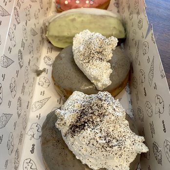 Doe Donuts - Portland Fog, key lime dipped buttermilk bar, Doe - Donuts Near Me - Portland, Oregon