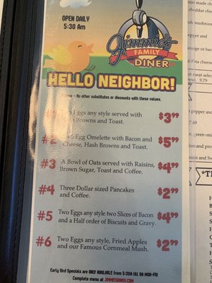 Menu photo 6 Jimmie's Diner Wichita, KS