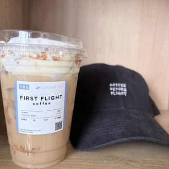 First Flight Coffee - french toast latte - Coffee & Tea Near Me - Torrance, California
